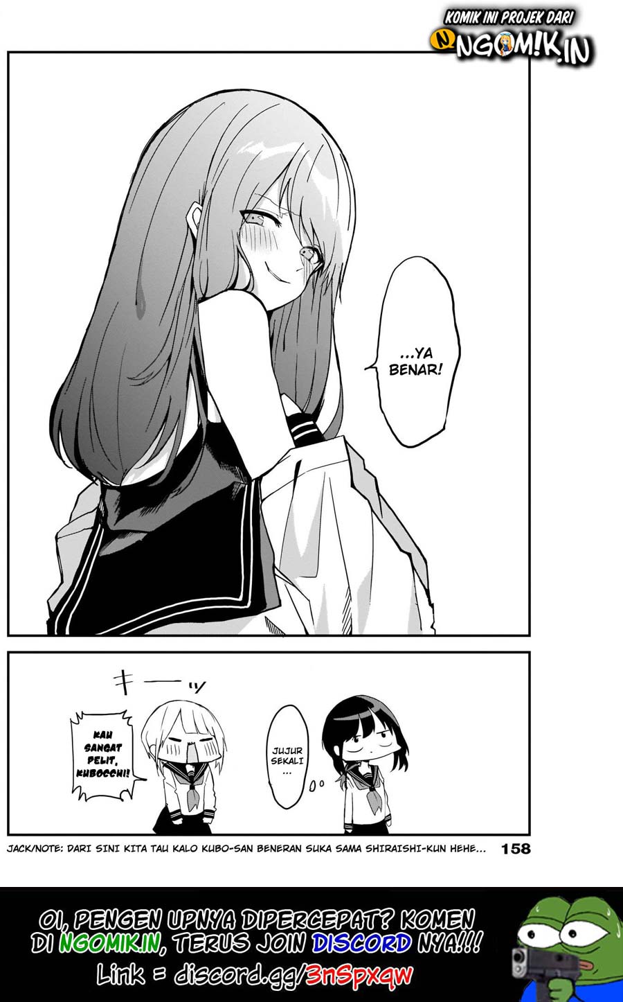 Kubo-san wa Boku (Mobu) wo Yurusanai Chapter 05 Gambar 13